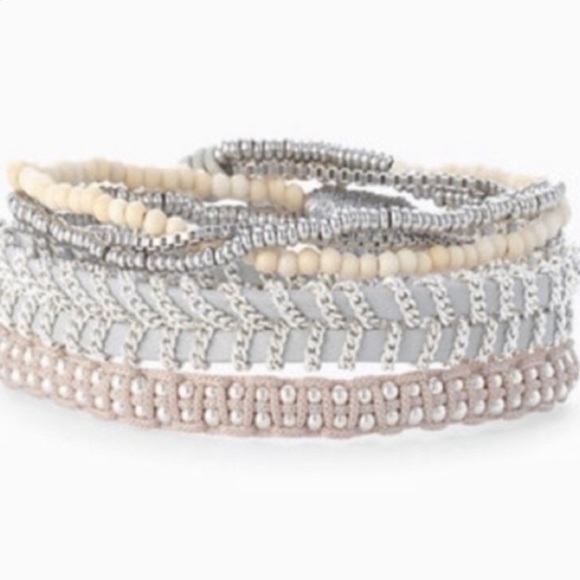 Stella & Dot Wrap Bracelet Bundle; Lola & Gilded Path Bracelets - Picture 5 of 6